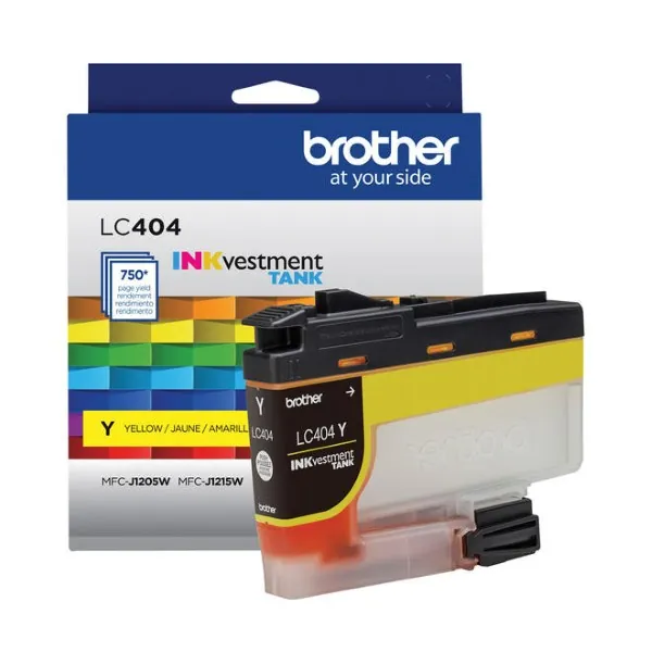 Original Brother LC404YS Yellow Ink