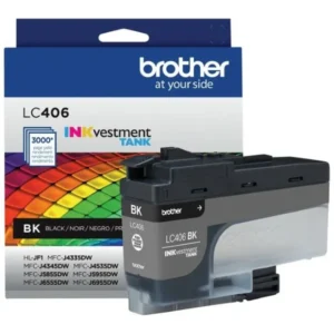 Original Brother LC406BKS Black Ink