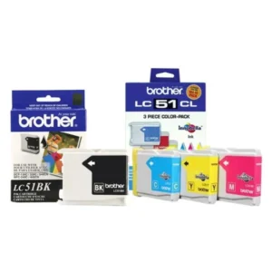 Original Brother LC51 BK/C/M/Y Ink Combo