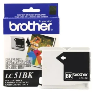 Original Brother LC51BK Black Ink