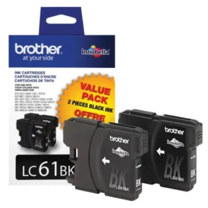 Original Brother LC612PKS Black Ink 2 Packs