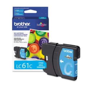 Original Brother LC61C Cyan Ink