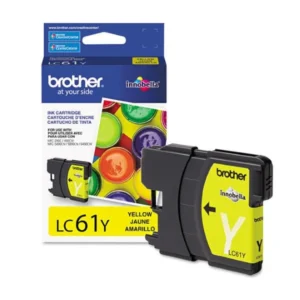 Original Brother LC61Y Yellow Ink