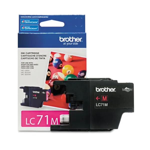 Original Brother LC71M Magenta Ink