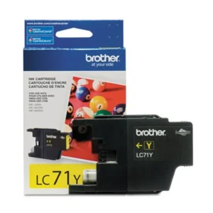 Original Brother LC71Y Yellow Ink
