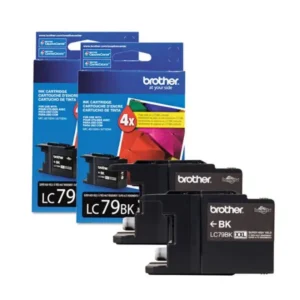 Original Brother LC79BK Black Extra High Yield Ink