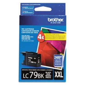 Original Brother LC79BK Black Extra High Yield Ink 2 Packs