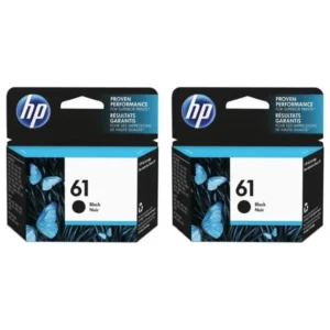 Original HP 61 / CH561WN Black Ink 2 Packs