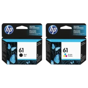 Original HP 61 / CH561WN / CH562WN Black & Tri-Color Ink Combo