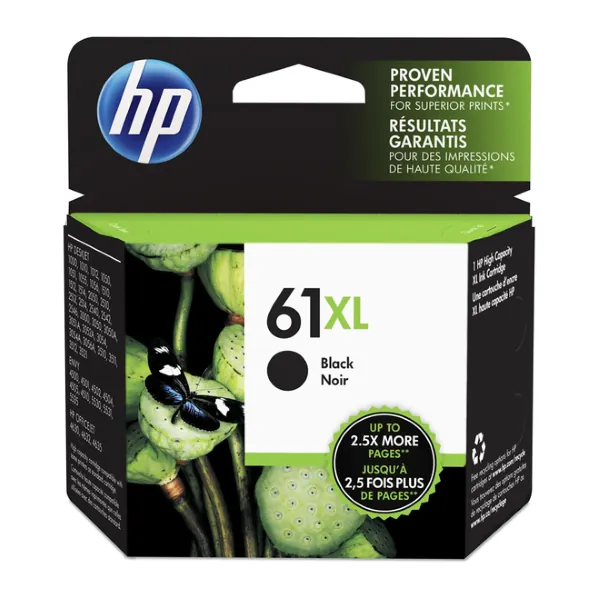 Original HP 61XL / CH563WN Black High Yield Ink