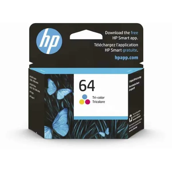 Original HP 64 / N9J89AN Tri-Color Ink
