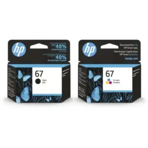 Original HP 67 / 3YP29AN Black & Tri-Color Ink Combo