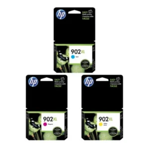 Original HP 902XL / T0A41BN / T6M02AN / T6M06AN / T6M10AN C/M/Y High Yield Ink Combo