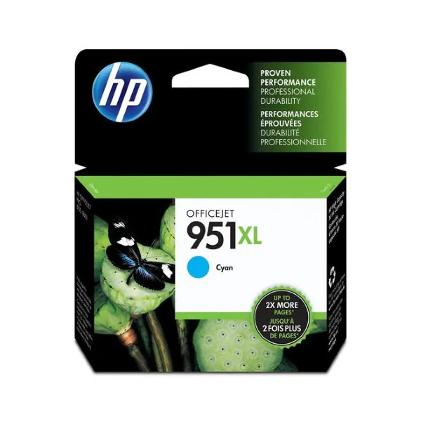 Original HP 951XL / CN-46AN-140 Cyan High Yield Ink