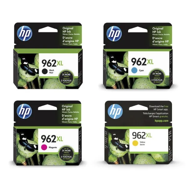 Original HP 962XL / 3JA03AN / 3JA00AN / 3JA01AN / 3JA02AN BK/C/M/Y High Yield Ink Combo