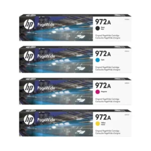 Original HP 972A BK/C/M/Y PageWide Ink Combo