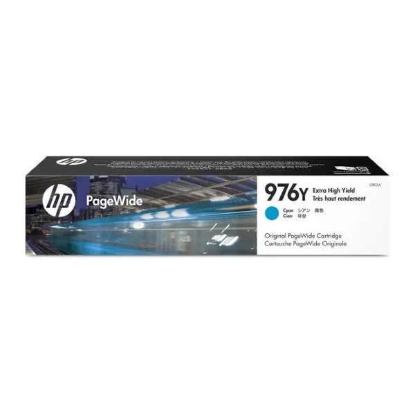 Original HP 976Y / L0R05A Cyan Extra High Yield PageWide Ink