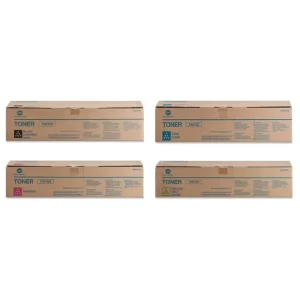 Original Konica Minolta TN213 BK/C/M/Y Toner Combo