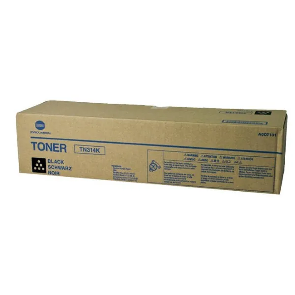 Original Konica Minolta TN314K / A0D7131 Black Toner