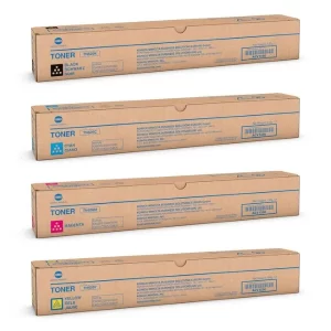 Original Konica Minolta TN626K / TN626C / TN626M / TN626Y BK/C/M/Y Toner Combo