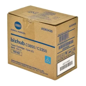 Original Konica Minolta TNP-48C / A5X0430 Cyan Toner
