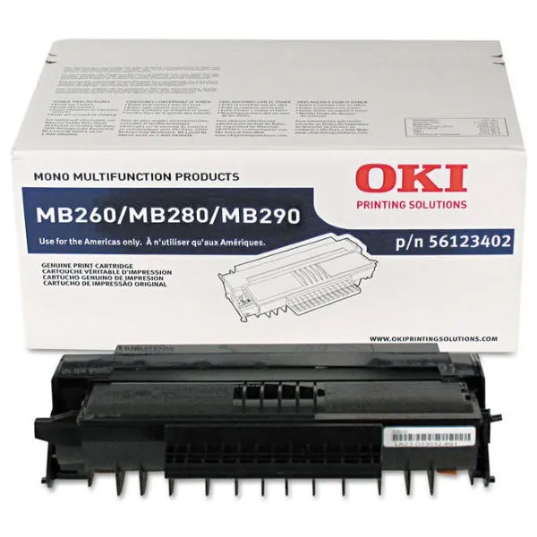 Original Okidata 56123402 Black High Yield Toner