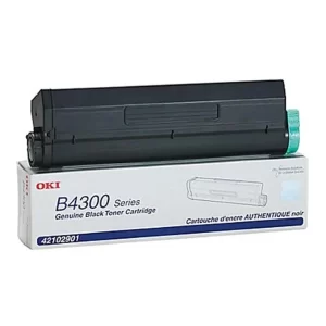 Original Okidata B4300 / 42102901 Black High Yield Toner
