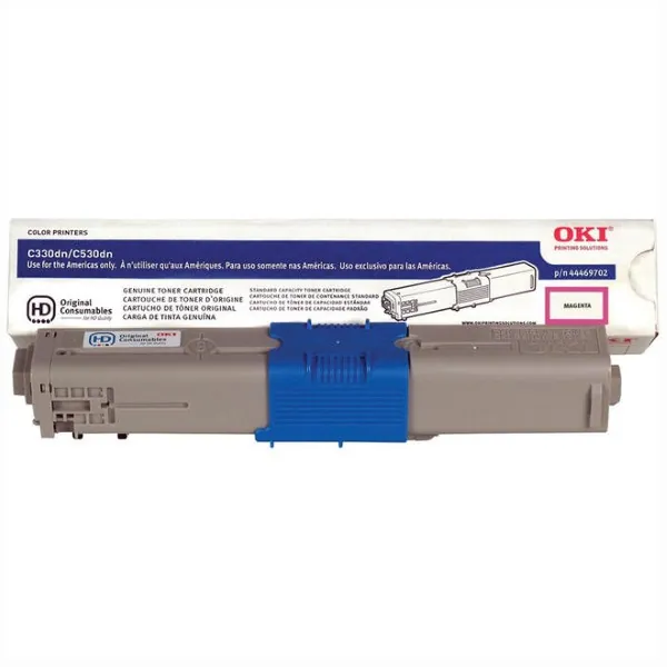 Original Okidata Type C17 / 44469702 Magenta Toner