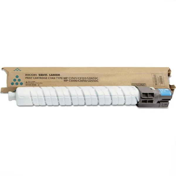 Original Ricoh 841287 / 841455 Cyan Toner