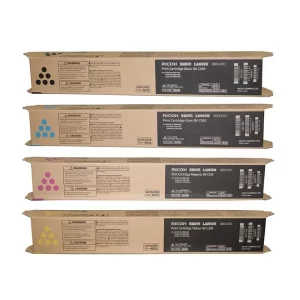 Original Ricoh 842378 / 842379 / 842380 / 842381 BK/C/M/Y Toner Combo