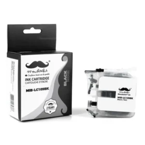 Moustache Compatible Brother LC109BK Black Extra High Yield Ink Cartridge