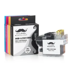 Moustache Compatible Brother LC3013 BK/C/M/Y High Yield Ink Cartridge Combo