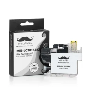 Moustache Compatible Brother LC3013BK Black High Yield Ink Cartridge