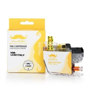 Moustache Compatible Brother LC3017Y Yellow High Yield Ink Cartridge