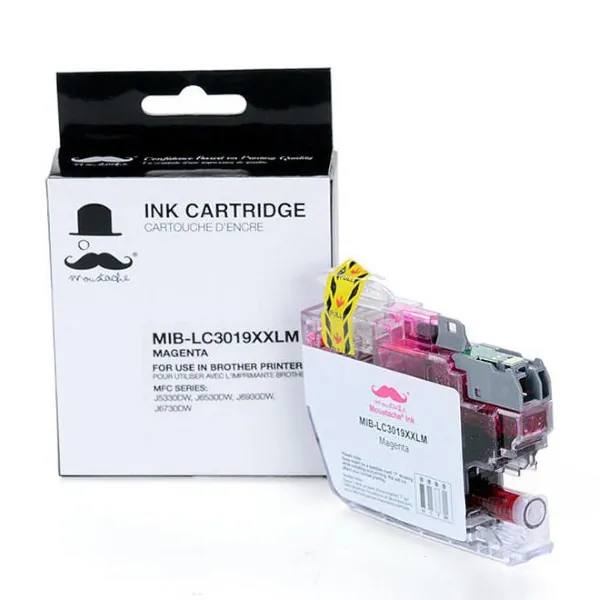 Moustache Compatible Brother LC3019MXXL Magenta Extra High Yield Ink Cartridge