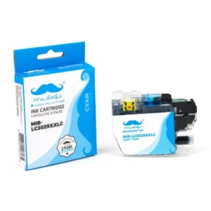 Moustache Compatible Brother LC3029XXLC Cyan Super High Yield Ink Cartridge