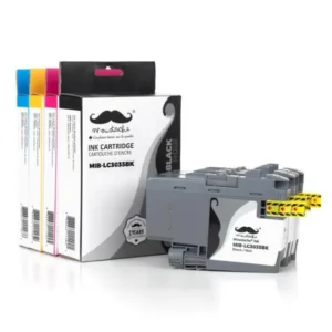 Moustache Compatible Brother LC3035 BK/C/M/Y Ultra High Yield Ink Cartridge Combo