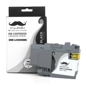 Moustache Compatible Brother LC3035BK Black Ultra High Yield Ink Cartridge