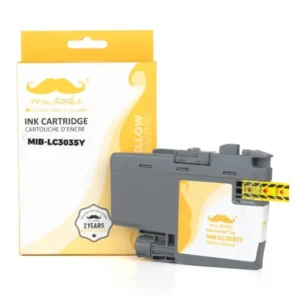Moustache Compatible Brother LC3035Y Yellow Ultra High Yield Ink Cartridge
