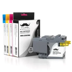 Moustache Compatible Brother LC3037 BK/C/M/Y Extra High Yield Ink Cartridge Combo