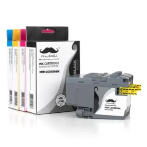 Moustache Compatible Brother LC3039 BK/C/M/Y Ultra High Yield Ink Cartridge Combo