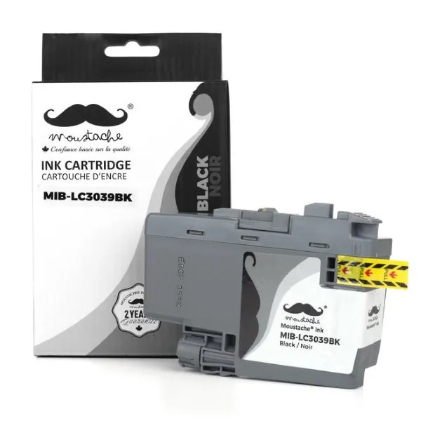 Moustache Compatible Brother LC3039BK Black Ultra High Yield Ink Cartridge