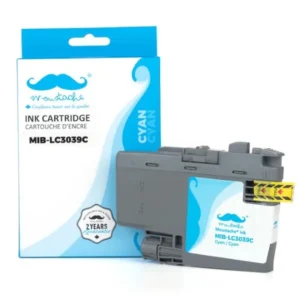 Moustache Compatible Brother LC3039C Cyan Ultra High Yield Ink Cartridge