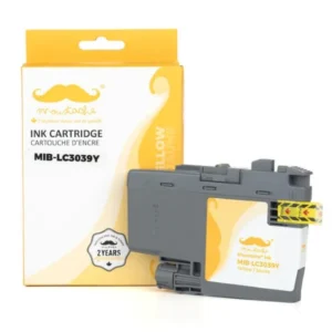 Moustache Compatible Brother LC3039Y Yellow Ultra High Yield Ink Cartridge