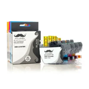 Moustache Compatible Brother LC401 BK/C/M/Y Ink Cartridge