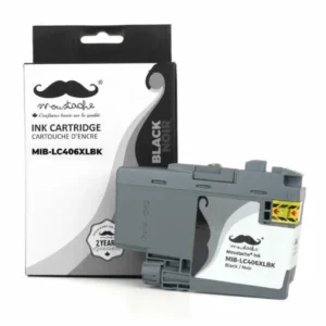 Moustache Compatible Brother LC406XLBK Black Extra High Yield Ink Cartridge