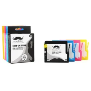 Moustache Compatible Brother LC51 BK/C/M/Y Ink Cartridge Combo