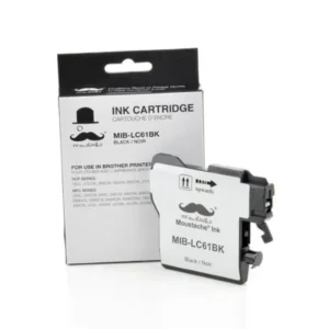 Moustache Compatible Brother LC61BK Black Ink Cartridge