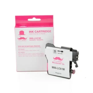 Moustache Compatible Brother LC61M Magenta Ink Cartridge