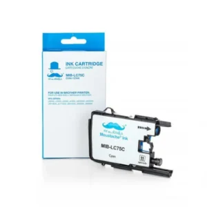 Moustache Compatible Brother LC75C Cyan High Yield Ink Cartridge